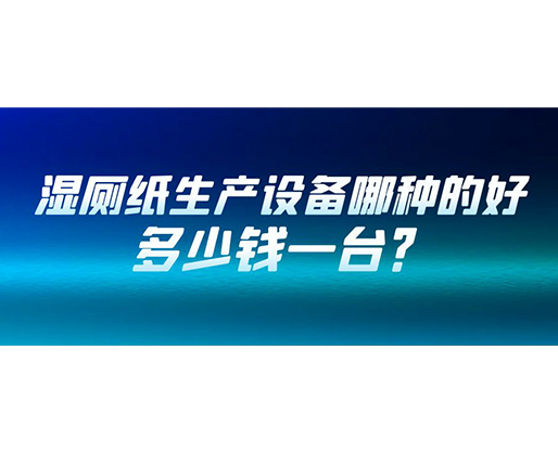 濕廁紙生產(chǎn)設(shè)備哪種的好？多少錢一臺？