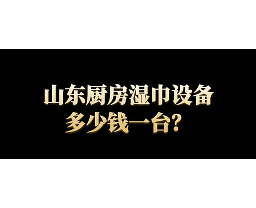 山東廚房濕巾設(shè)備多少錢一臺(tái)？